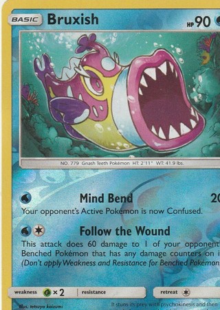 Pokemon Card: Bruxish