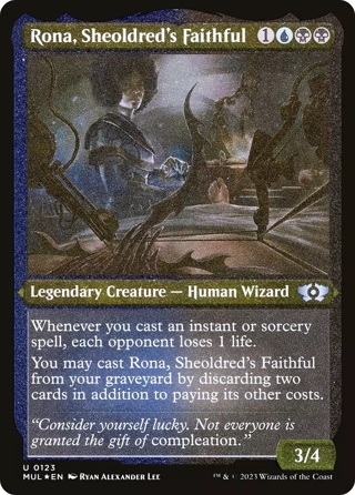 Rona, Sheoldred's Faithful (Foil Etched) [Multiverse Legends] Magic MTG