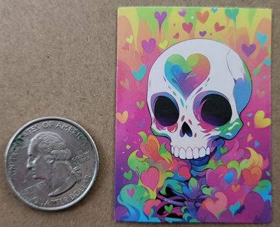 Colorful Skeleton Sticker #24