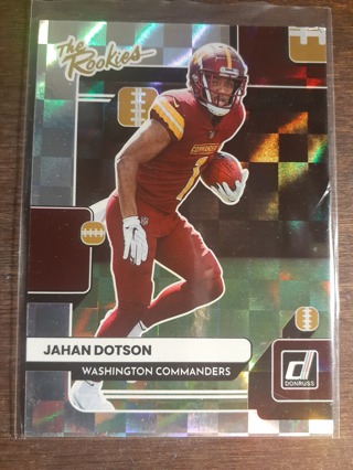 2022 Donruss The Rookies ~ Jahan Dotson