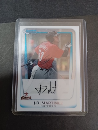 J.D Martinez rc Red Sox/Dodgers 