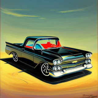 Listia Digital Collectible: '59 Chevy El Camino