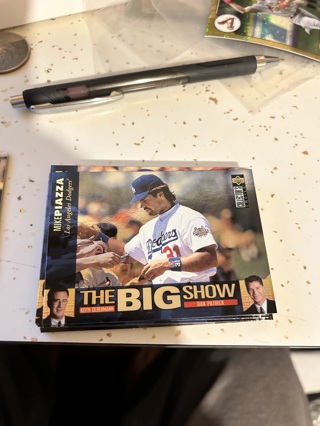 1997 upper deck collectors choice the big show mike piazza