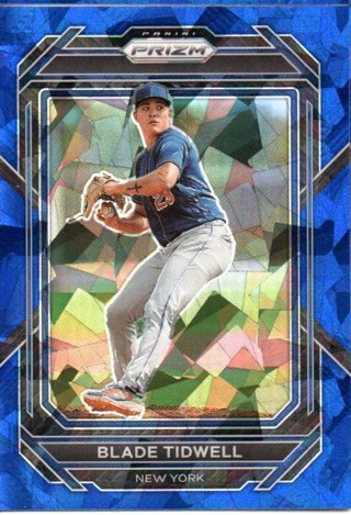 2023 Panini Prizm Blade Tidwell Blue Ice