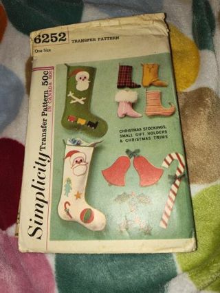 Vintage Simplicity Pattern #6252