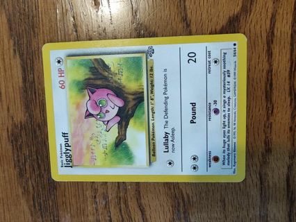 Pokemon Jungle Set Jigglypuff 54/64 #4