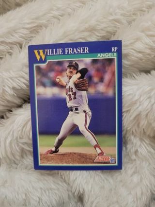 WILLIE FRASEE BASEBALL CARD plus 2 mystery cards