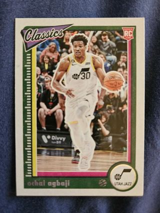 2022-23 Panini Chronicles Classics Rookie Ochai Agbaji