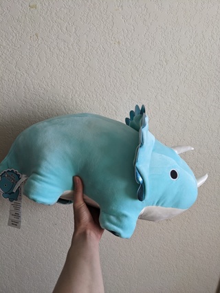 ICHI Trading Giant Dino Triceratops BL Plush (New w/ tag)