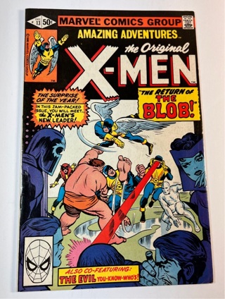 1980 Amazing Adventures The Original X-Men #13 December Marvel Comics 