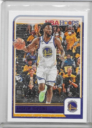 Andrew Wiggins 2023-24 Hoops Winter Purple #5