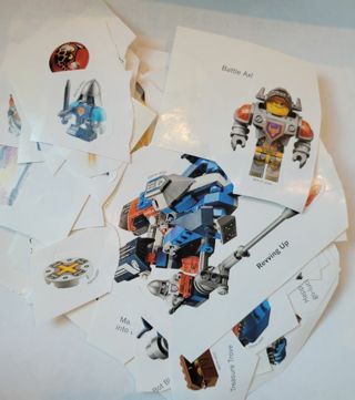 Lot of 10 - Lego Brand Stickers - bid to win!