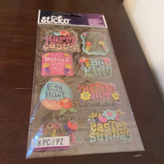 Sticko dimensional Easter stickers