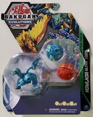 Bakugan Evolutions Starter Pack Howlkor Ultra, Colossus, Pegatrix Action Figure - Store Closing Soon