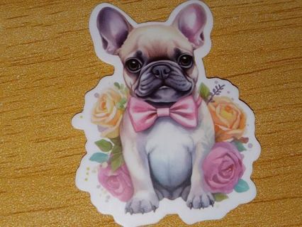 Dog Cute nice vinyl sticker no refunds regular mail Win 2 or more get bonus