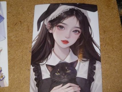 Anime one new nice vinyl lab top sticker no refunds regular mail high quality!