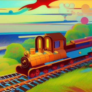 Listia Digital Collectible: Ridin' That Train