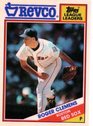 1988 Topps Revco Roger Clemens