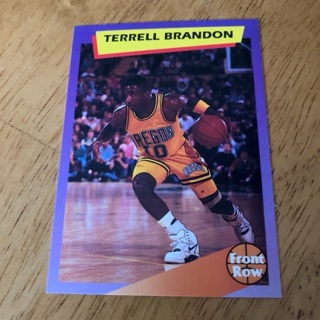 1991-92 Front Row Dream Picks - [Base] #97  Terrell Brandon