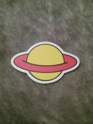 Outerspace planet sticker