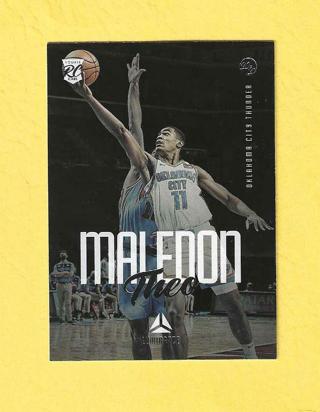 2020-21 Panini Chronicles Luminance Theo Maledon Thunder Rookie Basketball Card