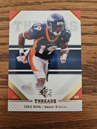 2009 Upper Deck Treads Football trading card