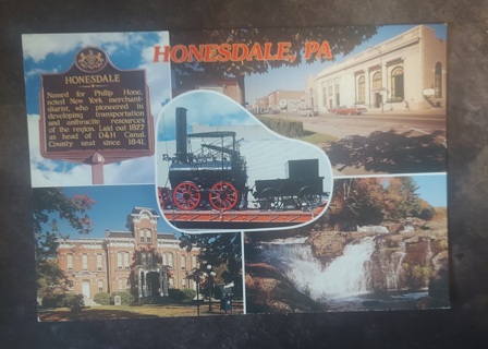 Honesdale, Pennsylvania Postcard 