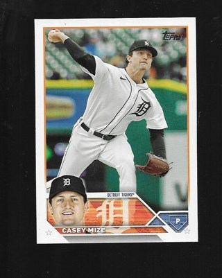 2023 TOPPS CASEY MIZE #586