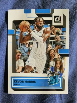 2022-23 Panini Chronicles Donruss Rated Rookie Teal Kevon Harris