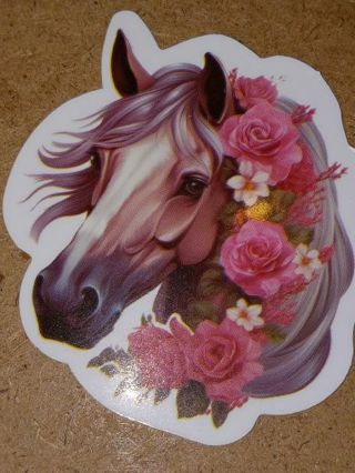 Beautiful vinyl one sticker no refunds regular mail only win 2 or more get bonus