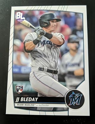 JJ BLEDAY 2023 Topps BL Big League ROOKIE CARD #177 Miami Marlins RC