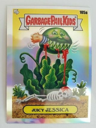 2020 Garbage Pail Kids Chrome Series 3 #105a Juicy Jessica