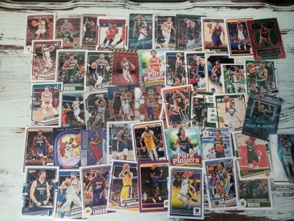 Basketball card Collection, Superstars, Rookie's, Prizm, Silvers,Mosaic, Inserts & more. 60+ Stars!