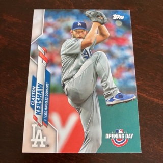 2020 Topps Opening Day - [Base] #132 Clayton Kershaw