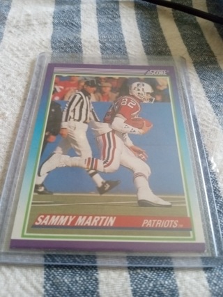 Sammy Martin Pats Rookie Card