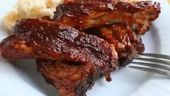 baked bbq baby back ribs recipe card