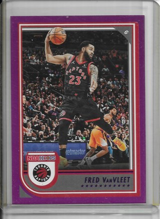 Fred VanVleet 2022-23 Hoops Purple #38