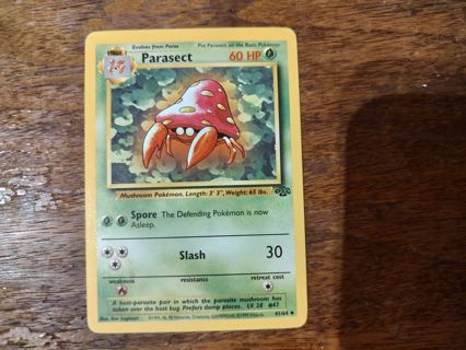 Pokemon Jungle Set Parasect 41/64