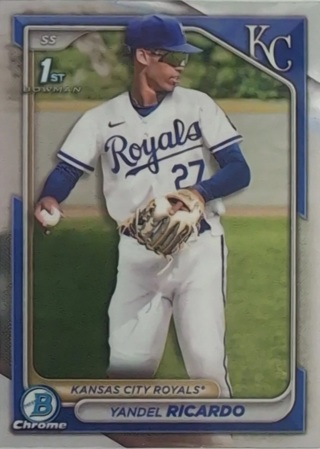 2024 Bowman Chrome Bowman Chrome Prospects#BCP-177 Yandel Ricardo