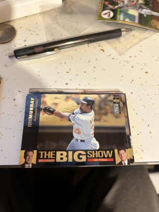 1997 upper deck collectors choice the big show eddie murray