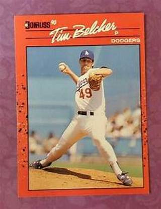 Tim Belcher 1990 Donruss Los Angeles Dodgers