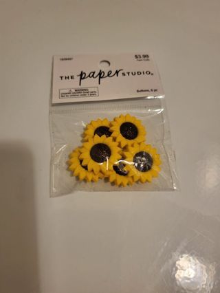 Sunflower buttons #2