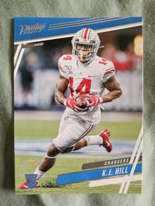 2020 Panini Prestige Rookie K.J. Hill