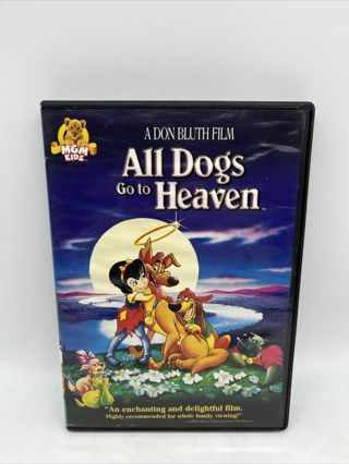 ALL DOGS GO TO HEAVEN,DVD=ORIGINAL CASE