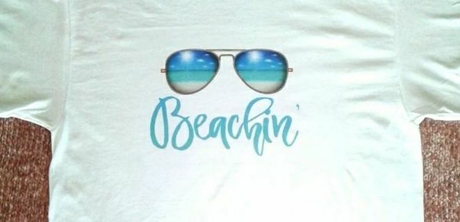 XL ~ Beachin' Sunglasses T-Shirt