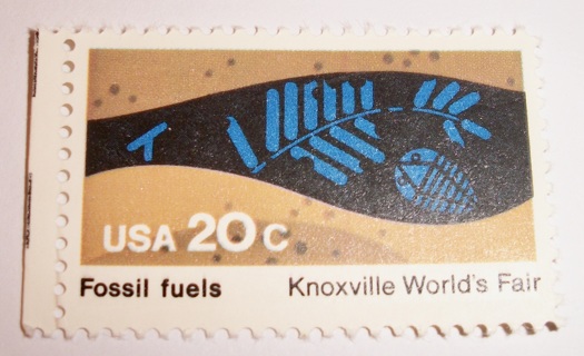 Scott #2009, Fossil Fuels, Useable 20¢ US Postage Stamp