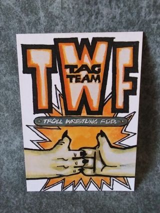 Troll Force Trading Card Sticker