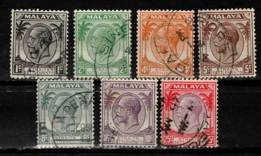 Straits Settlements King George 5, 1936-37