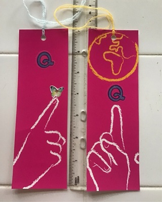 U.S. Only/ 2 initial ‘Q’ bookmarks