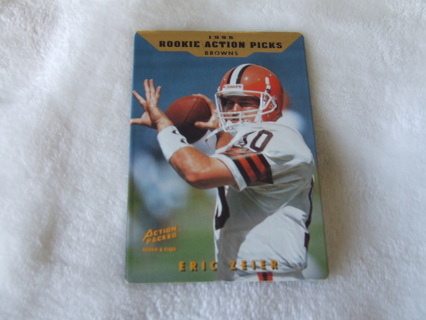 1995 Eric Zeier Cleveland Browns ROOKIE Action Packed Card #104